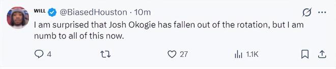 火箭终结连败却暴露攻防隐患 申京成唯一稳定支