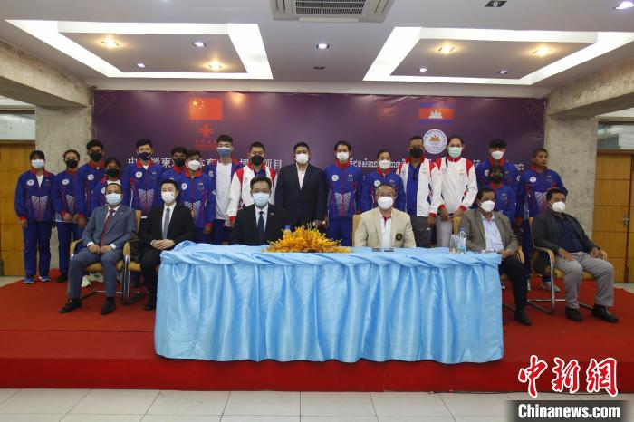 金边欢送仪式向赴华集训的柬埔寨运动员表达热